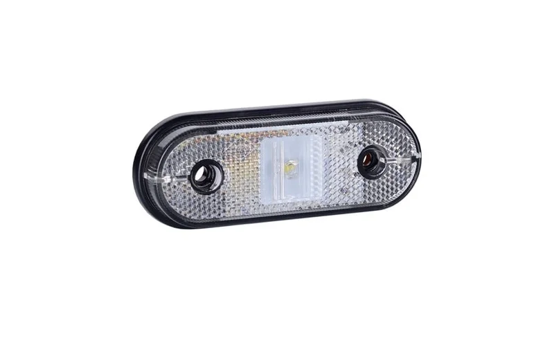 LED marker lights white 12-24v 50cm cable