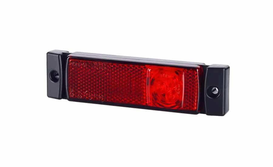 LED marker lights | red | 12-24V | 0.45m cable