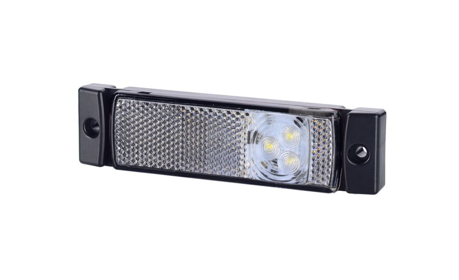 LED marker lights | white | 12-24V | 0.45m cable