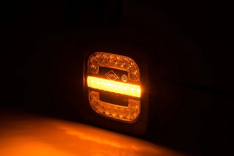 LED Front position lights & indicators 12/24v 1m. Cables - 8