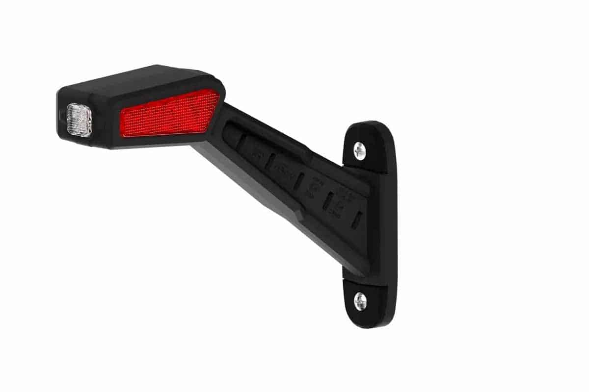 LED Side marker light left 12-36v, 30cm cable + SuperSeal