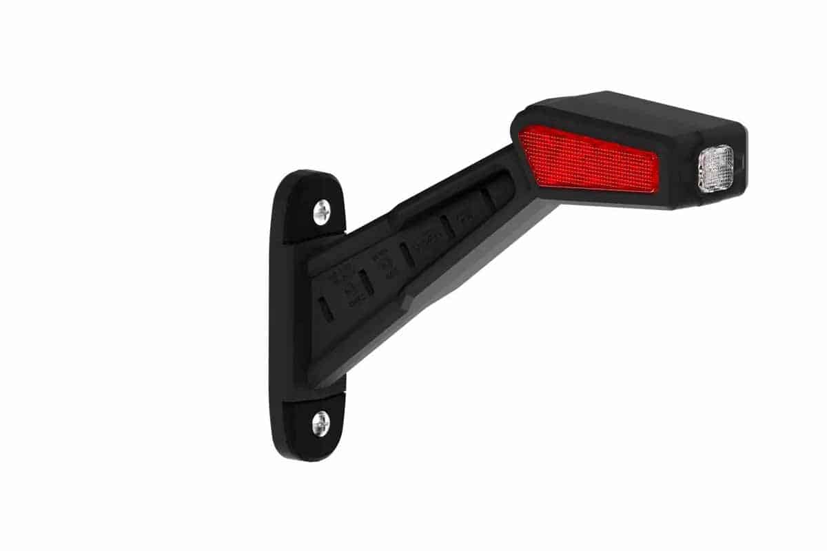 LED Side marker light right 12-36v, 30cm kabel + SuperSeal - 2