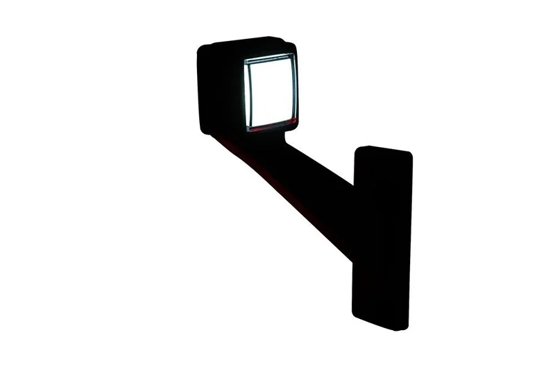 LED side marker lights right red-white 12-24v 50cm cable