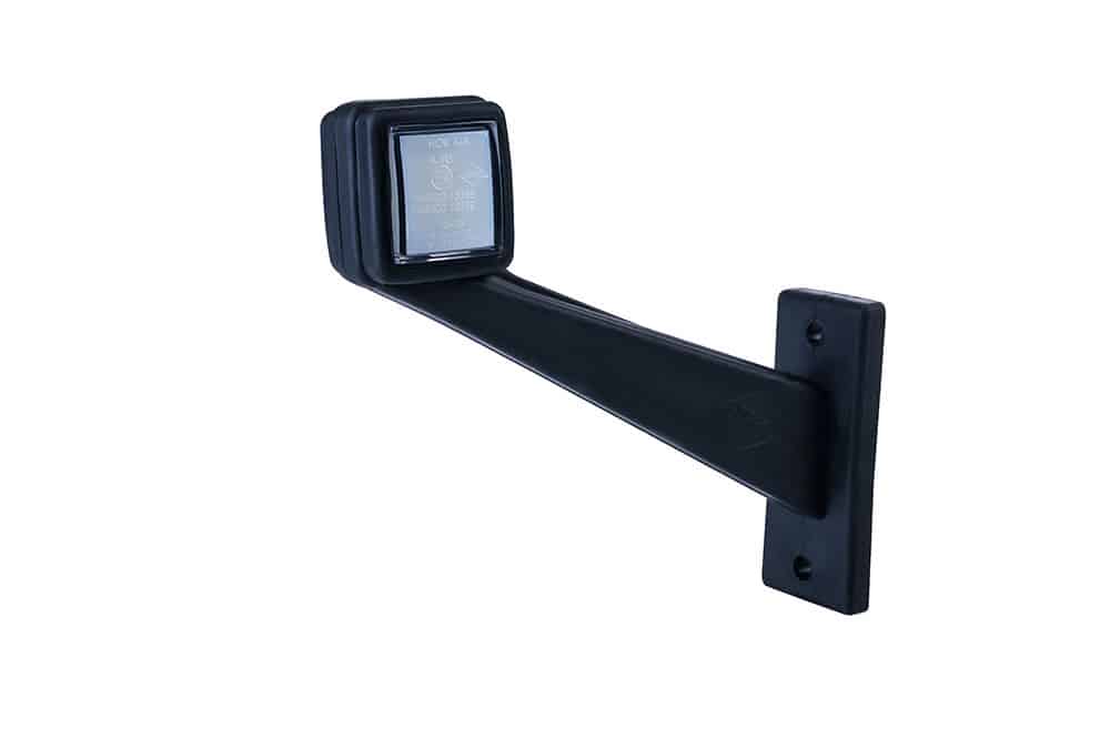 LED sidemarkeringslys venstre rød-hvid 12-24v 50cm kabel - 3