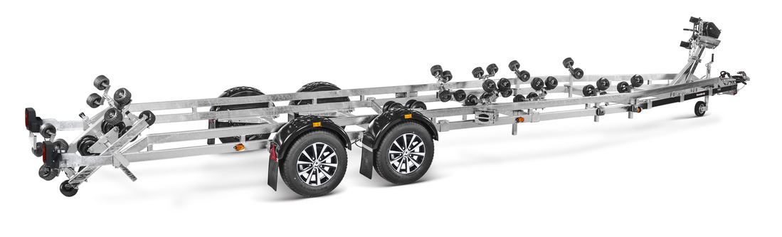 Brenderup Båttrailer Bromsad 30 fot X-line 3500 kg - 2