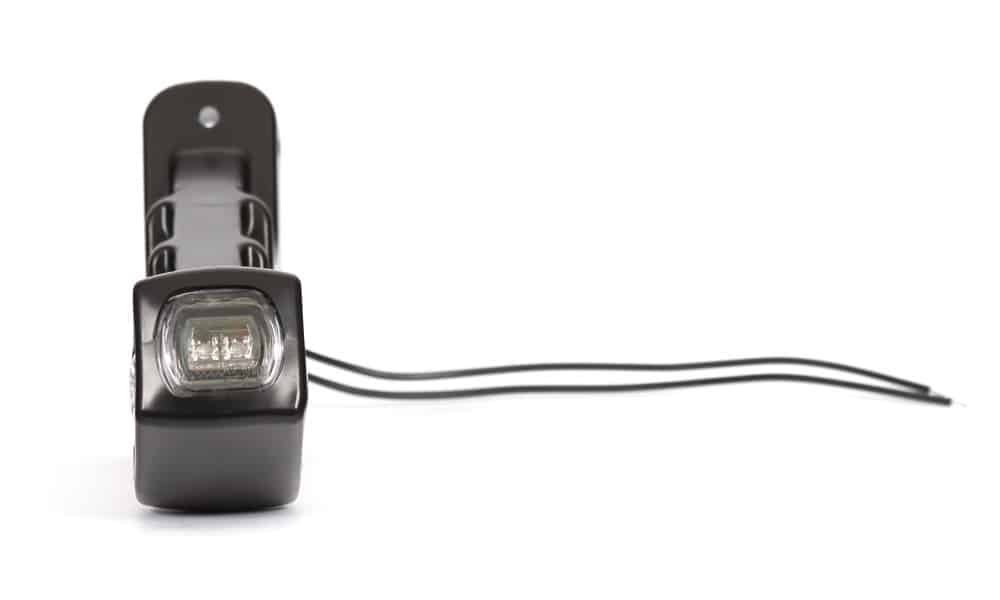 LED sidemarkeringslys høyre rød-hvit-oransje 12-24v 21cm kabel - 2