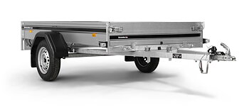 Brenderup Lågbyggd flakvagn Serie FS Obromsad 500 kg