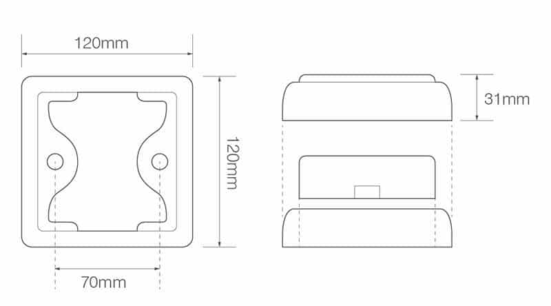 Single chrome bracket | 100 Series - 2