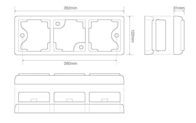 Triple black frame | 100 Series - 2