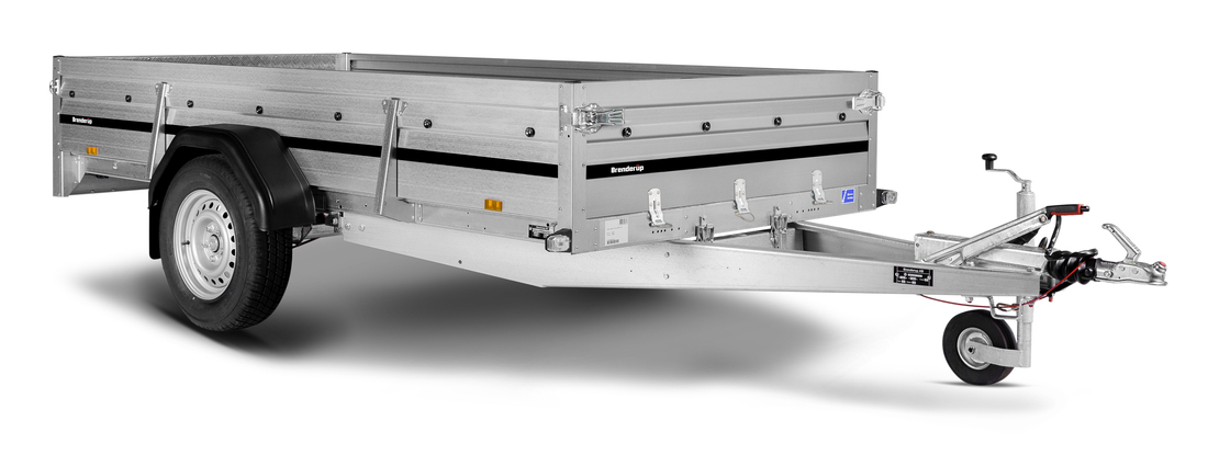 Brenderup Lågbyggd flakvagn Serie 2000 300L 1300 kg