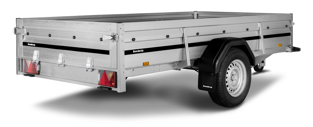 Brenderup Lågbyggd flakvagn Serie 2000 300L 1300 kg - 2