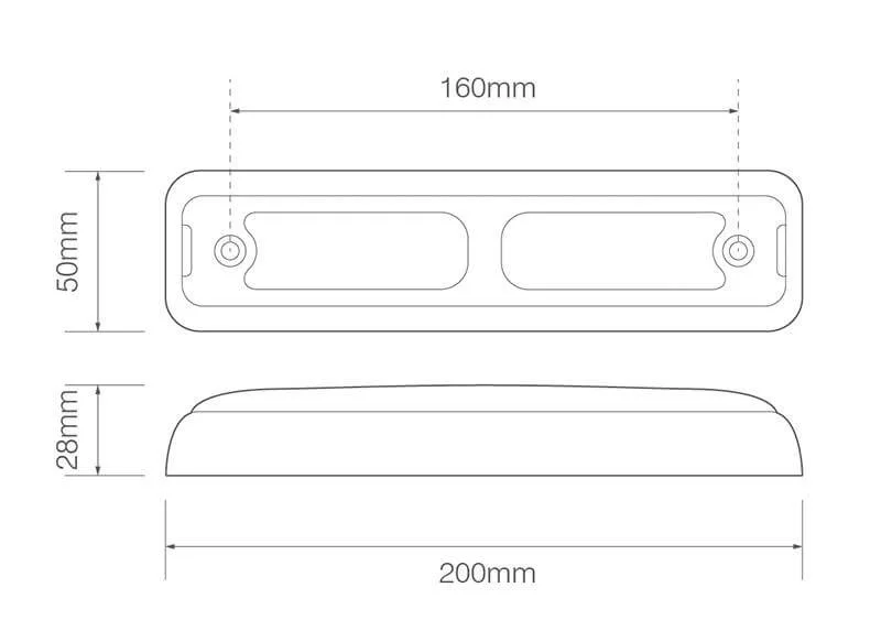 Single black bracket | 200 series - 2