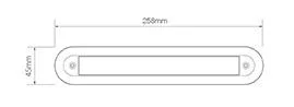 Single surface mounting edge chrome | 235 series - 2