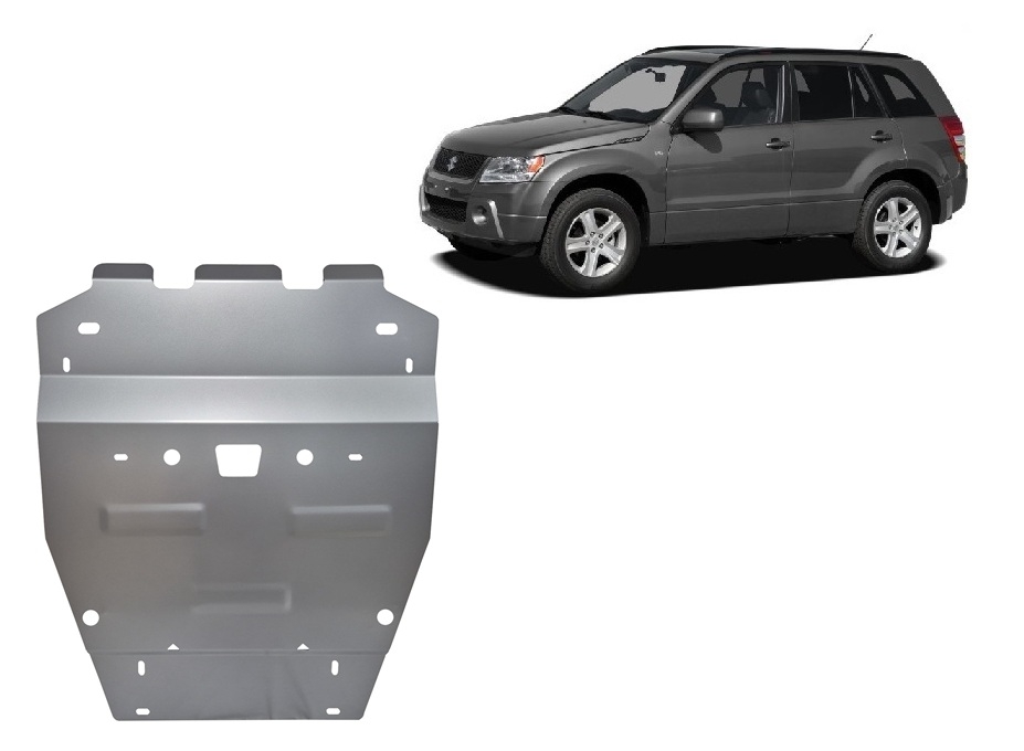 Skid plate Aluminium Engine+ | Suzuki Grand Vitara 2 (2005-2019) - 2