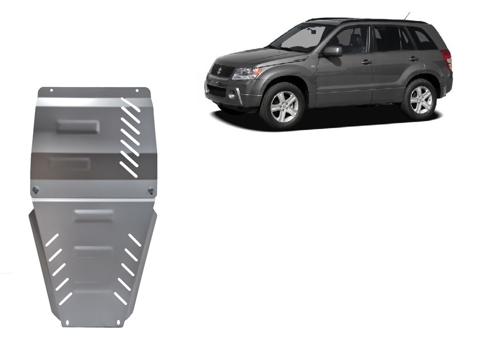 Skid plate Aluminium Gearbox | Suzuki Grand Vitara 2 (2005-2019) - 2