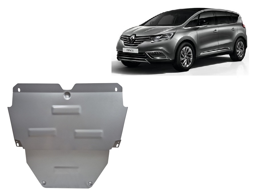 Bunnplate Aluminium Motor+ | Renault Espace (2015-2026) - 2