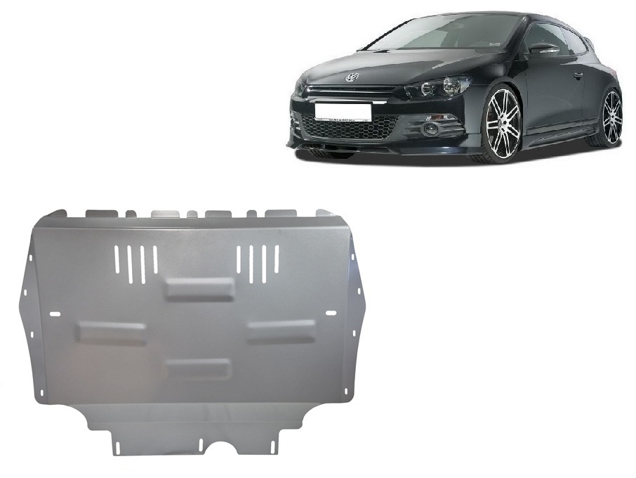 Skid plate Aluminium Engine+ | VW Scirocco (2008-2017) - 2
