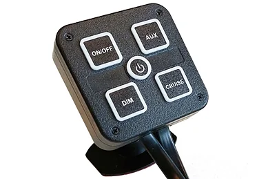 Mini controller 4-funktioner universal 12-24v 30cm kabel