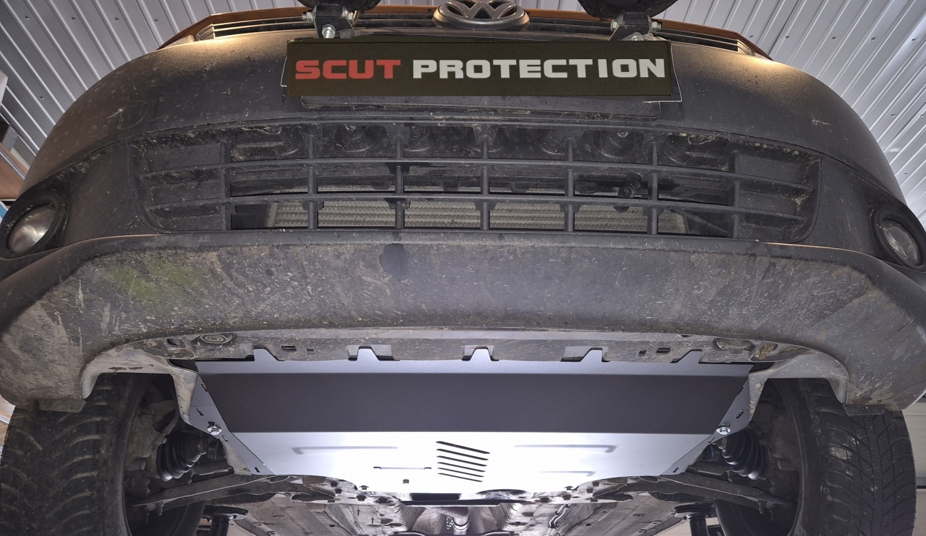 Skid plate Aluminium Engine+ | VW Caddy - Webasto (2011-2020) - 9