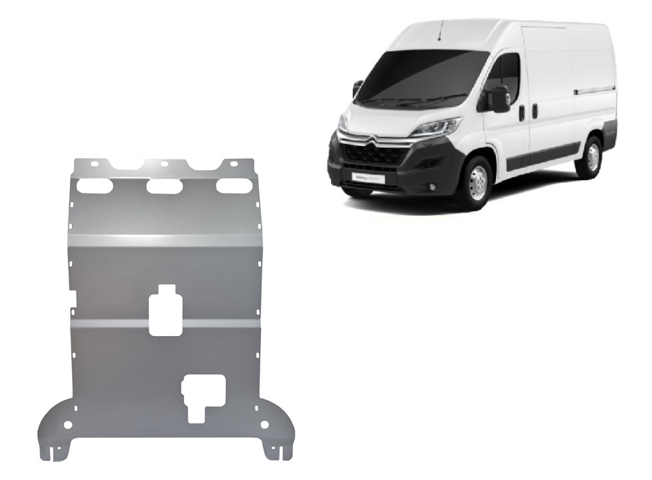 Bunnplate Aluminium Motor+ | Citroën Jumper (2016-2026) - 2