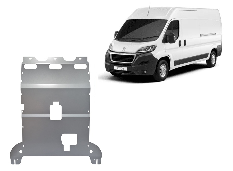 Bundplade Aluminium Motor+ | Peugeot Boxer (2016-2026) - 2