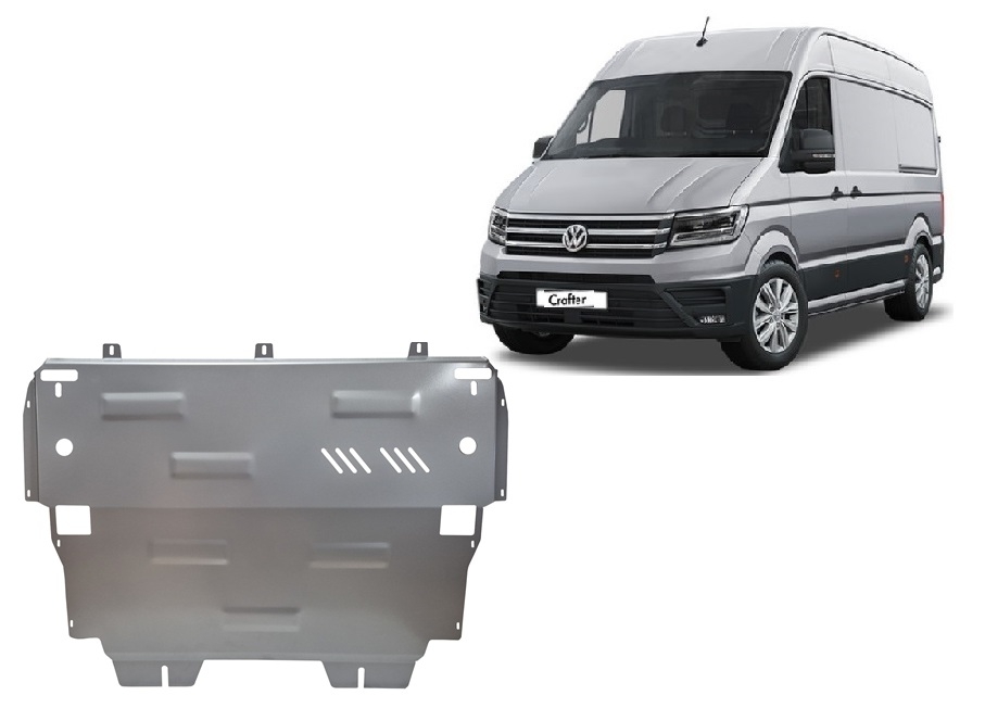Bunnplate Aluminium Motor+ | VW Crafter (2017-2026) - 2