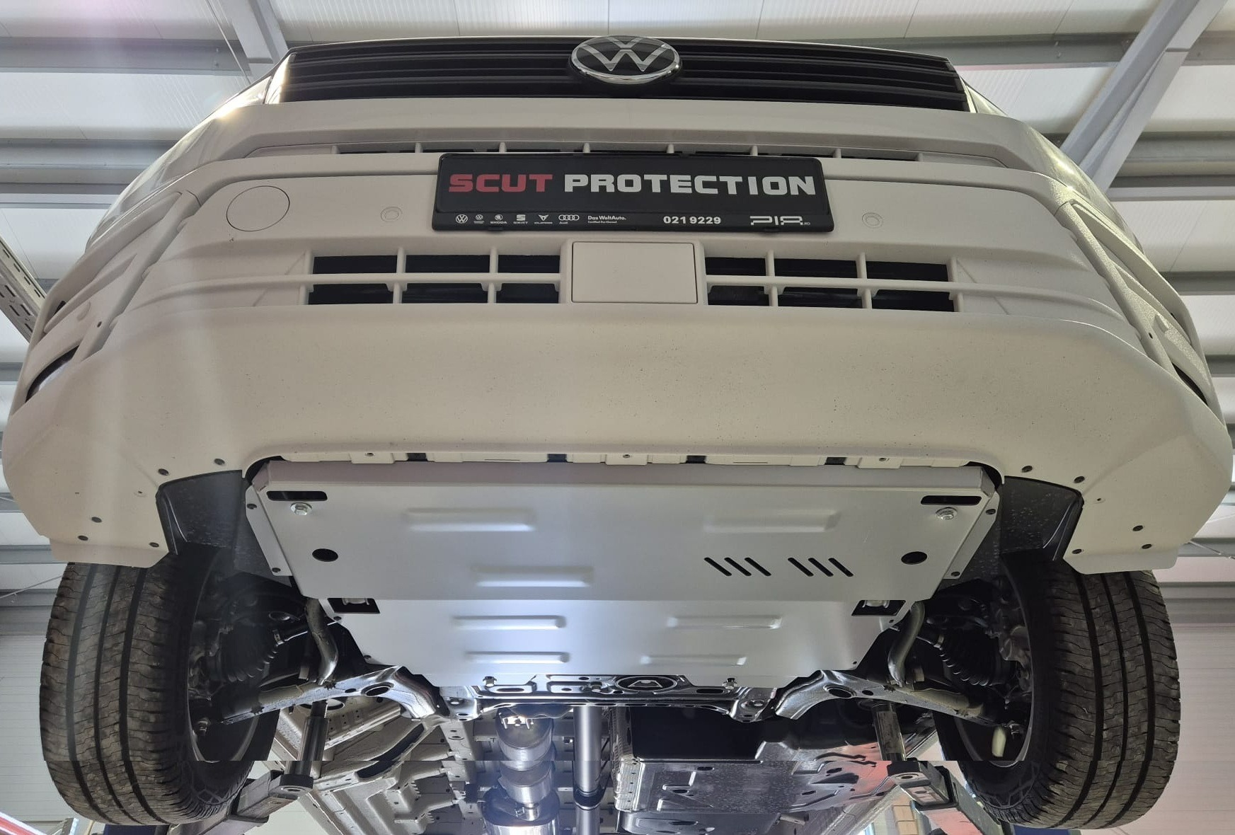 Protezione inferiore in alluminio Motore+ | VW Crafter (2017-2026) - 9