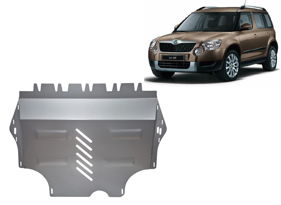 Aluminium-Unterfahrschutz Motor+ | Skoda Yeti (2011-2017) - 2