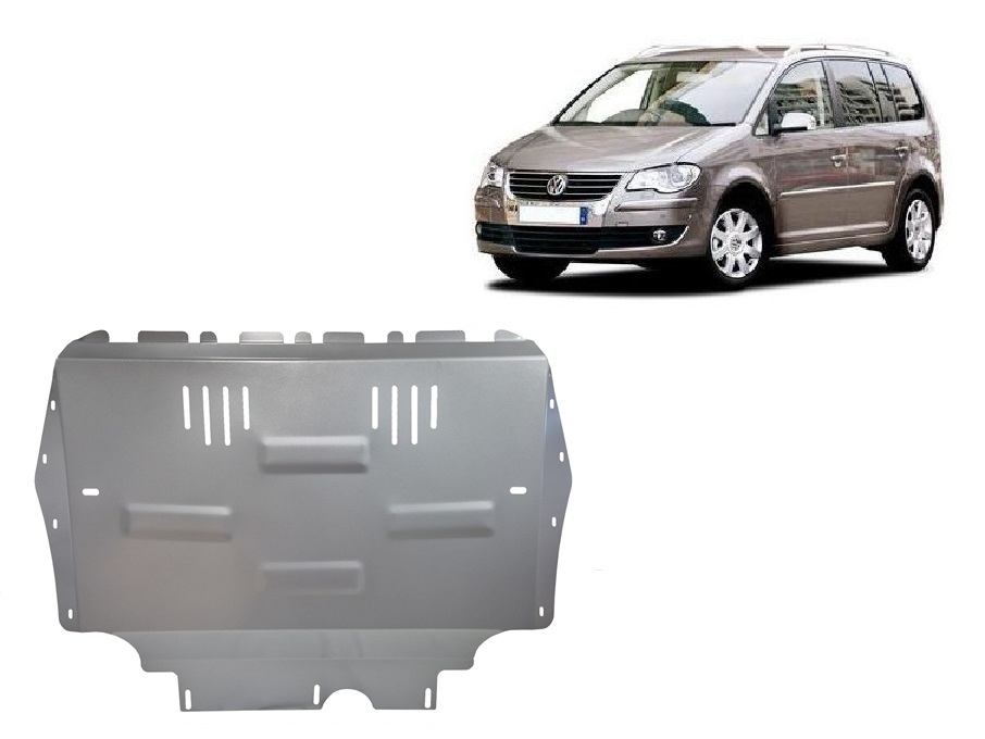 Bunnplate Aluminium Motor+ | VW Touran (2010-2015) - 2