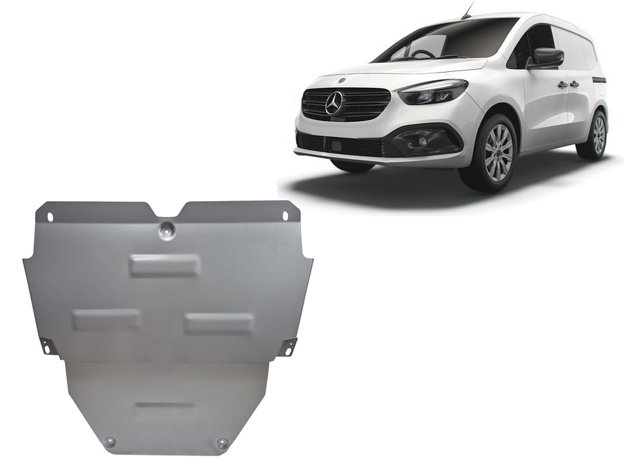 Pohjapanssari Aluminium Moottori+ | Mercedes Citan (2016-2026) - 2