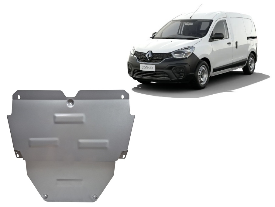 Proteção inferior em alumínio Motor+ | Renault Kangoo (2021-2026) - 2