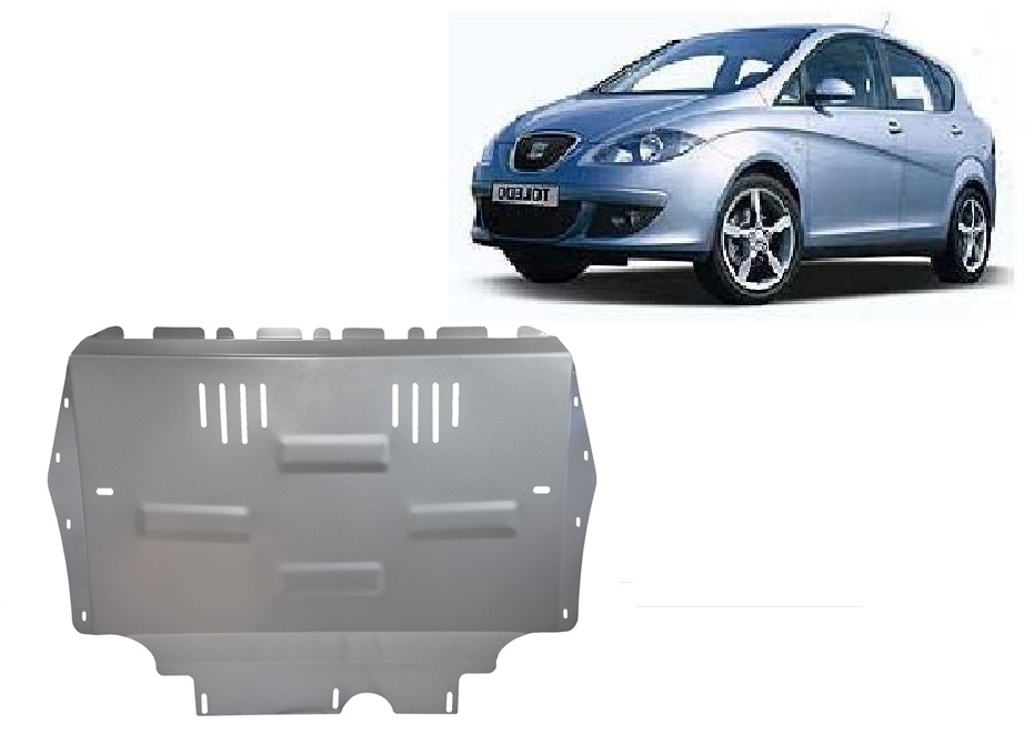 Pohjapanssari Aluminium Moottori+ | Seat Toledo 3 (2009-2012) - 2