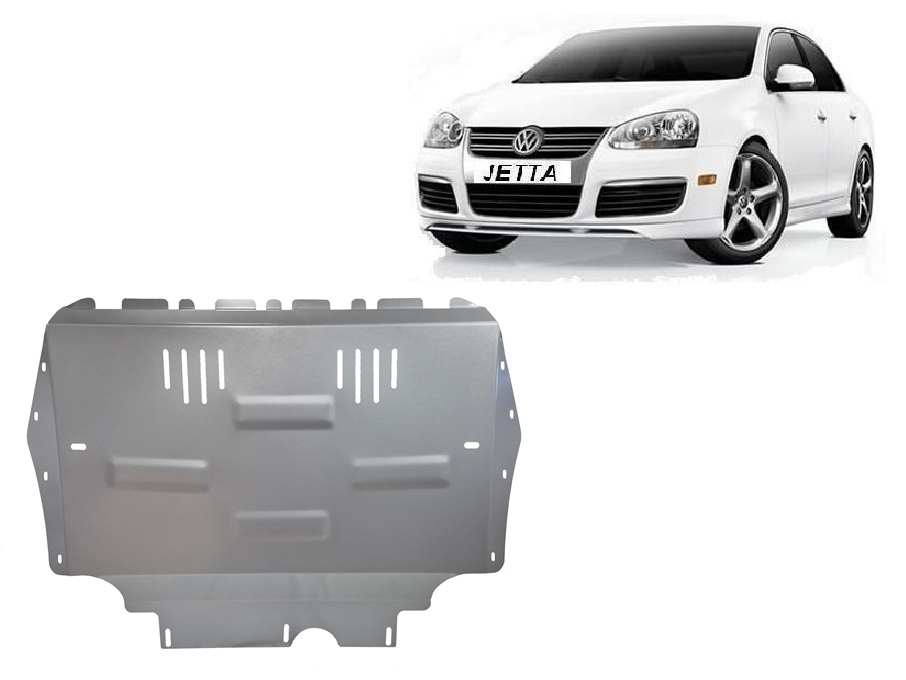 Skid plate Aluminium Engine+ | VW Jetta (2009-2012) - 2