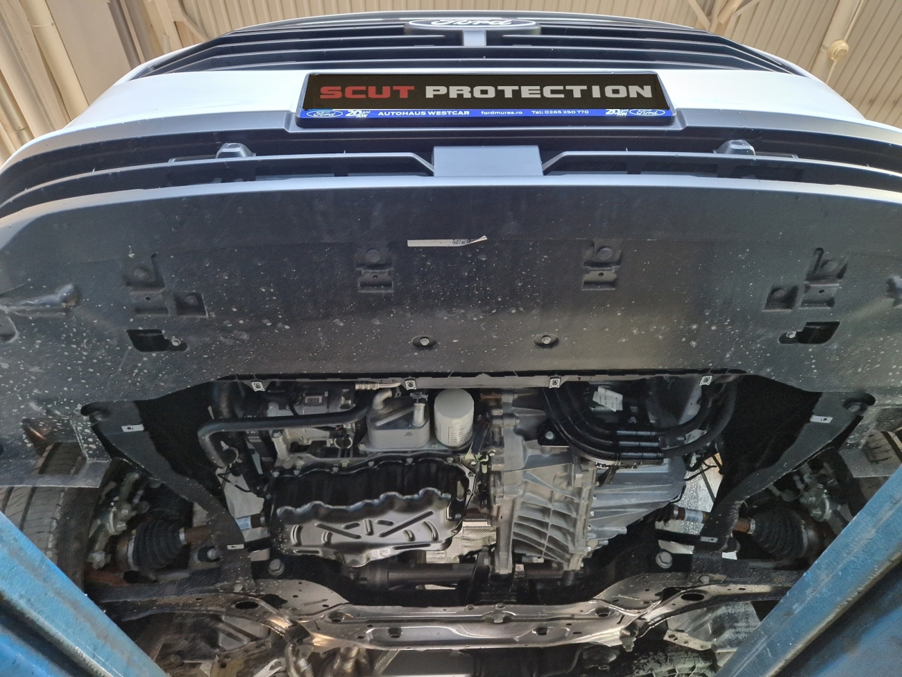 Hasplåt Aluminium Motor+ | Ford Transit Custom (2023-2026) - 5