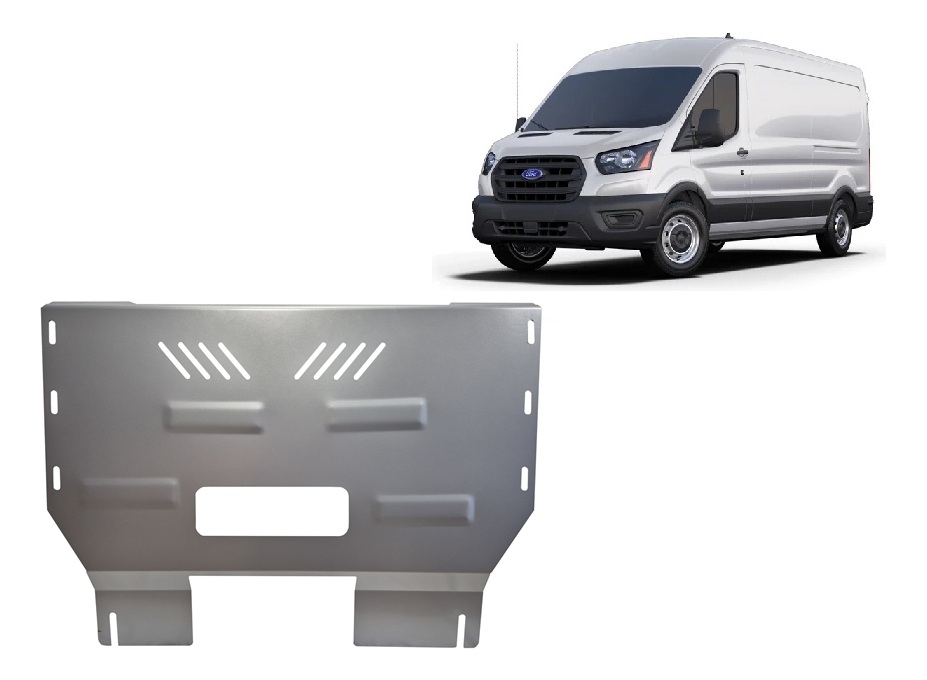 Skid plate Aluminium Engine+ | Ford Transit V363 4x4 (2024-2026) - 2