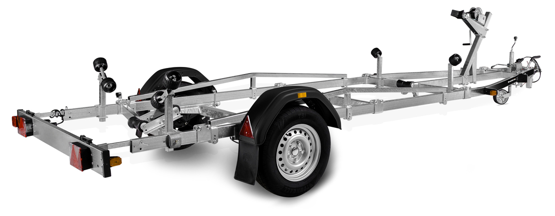 Brenderup Båttrailer Bromsad 20 fot 1300 kg - 2