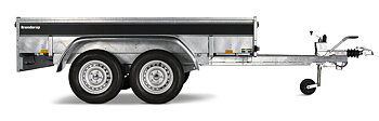 Brenderup Lågbyggd flakvagn Serie RT 1500 kg