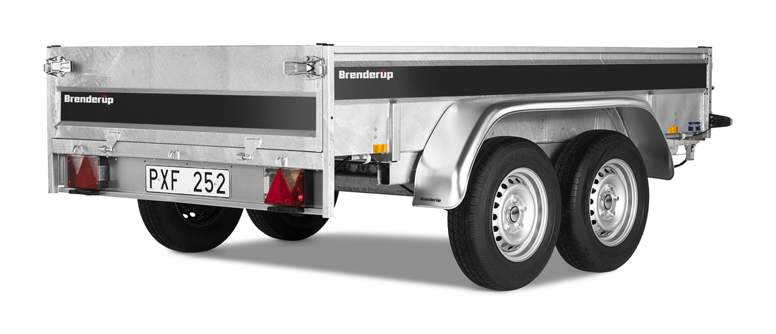 Brenderup Lågbyggd flakvagn Serie RT 1990 kg - 2