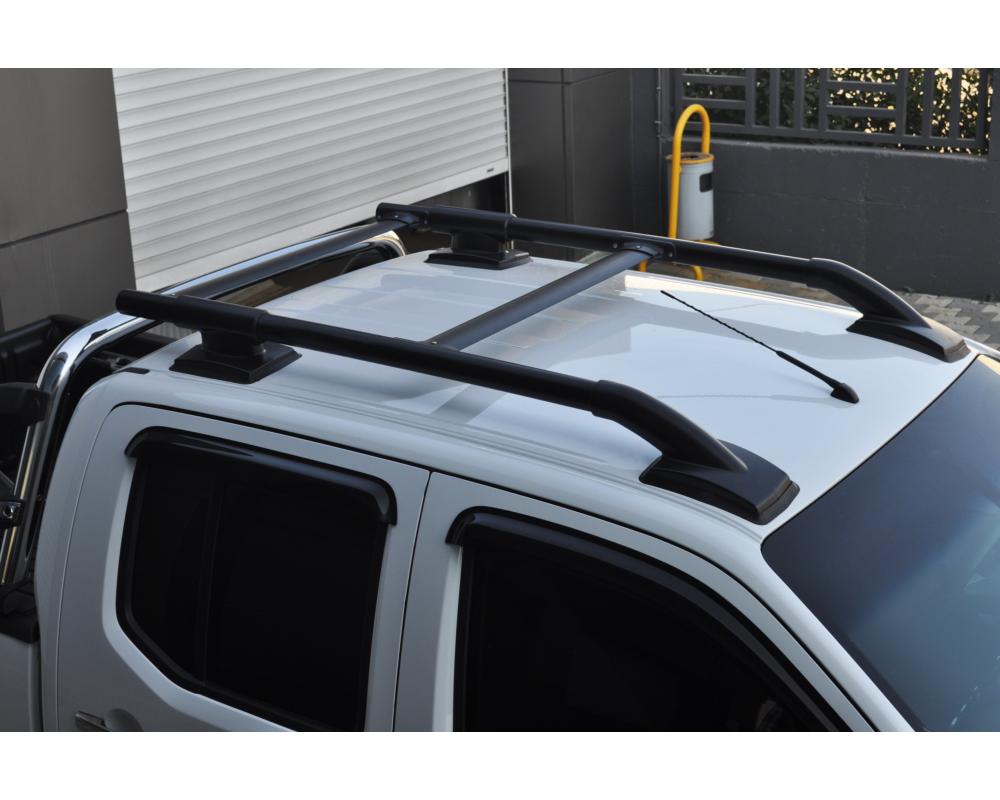 Takrails med tvärbalkar Black | Nissan Navara 06-15 - 2
