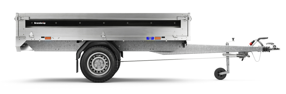 Brenderup Högbyggd flakvagn Serie 4000 260L 1200 kg - 2