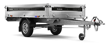 Brenderup Högbyggd flakvagn Serie 4000 260L 1200 kg