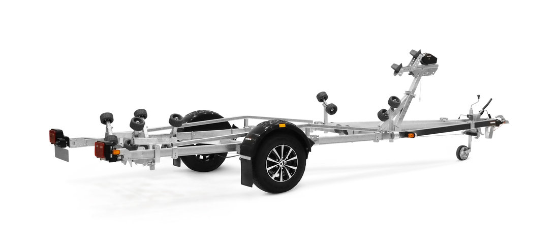 Brenderup Båttrailer Bromsad 18 fot ASR X-line 1300 kg - 2