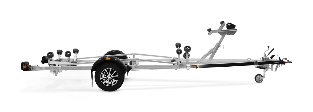 Brenderup Båttrailer Bromsad 18 fot ASR X-line 1300 kg - 3
