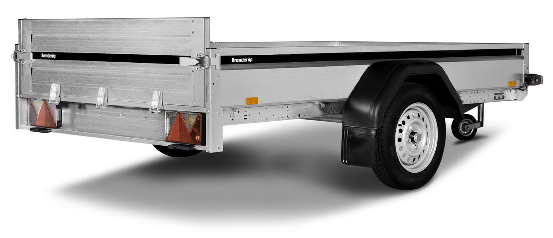 Brenderup Lågbyggd flakvagn Serie 2000 260L 1000 kg