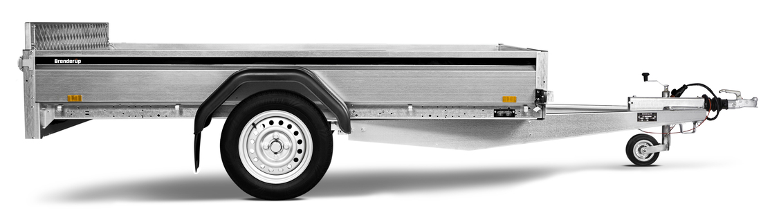 Brenderup Lågbyggd flakvagn Serie 2000 260L 1000 kg - 2