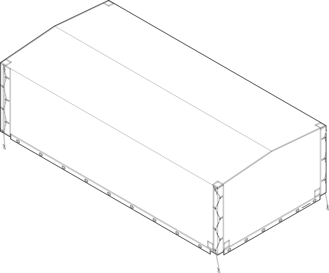 Kapellduk 100 cm