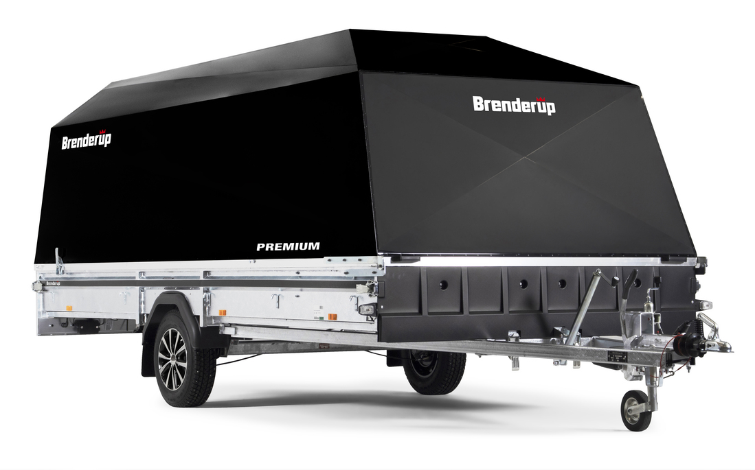 Brenderup Snöskotersläp Serie Premium Outline 450L 1240 kg