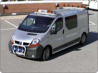 T-RACK Opel Vivaro 02-14 Bakre - 2
