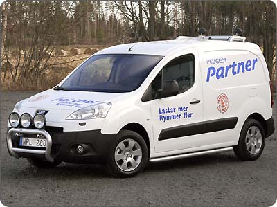 T-rack Peugeot Partner 08-18 Bakre - 2