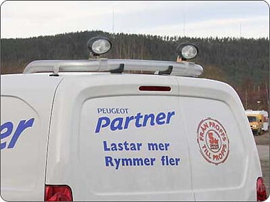 T-RACK Peugeot Partner 08-18  Rear